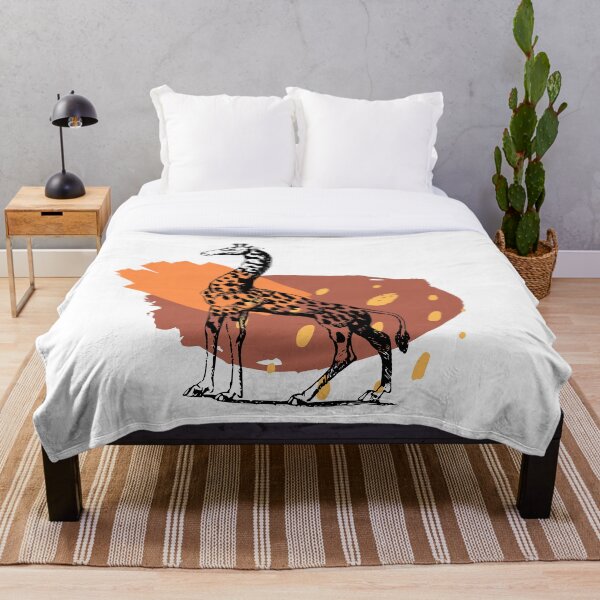 Item preview,  Boho Safari Giraffe Orange   designed and sold by BohoMoon.