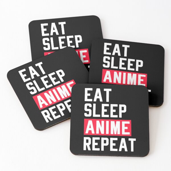 Item preview, Eat Sleep Anime Repeat - Anime lovers designed and sold by T-shirt For You.