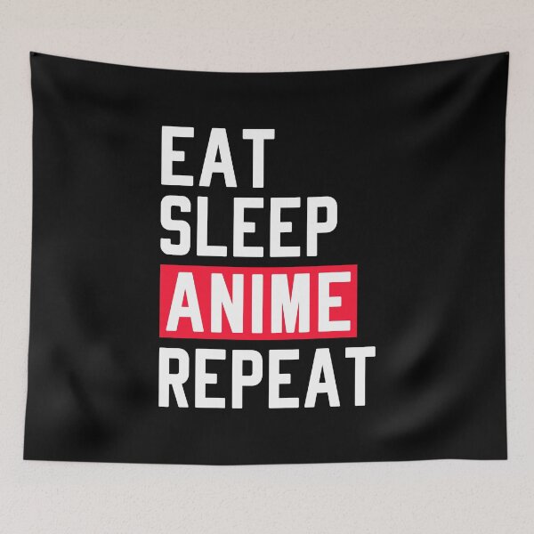 Item preview, Eat Sleep Anime Repeat - Anime lovers designed and sold by T-shirt For You.