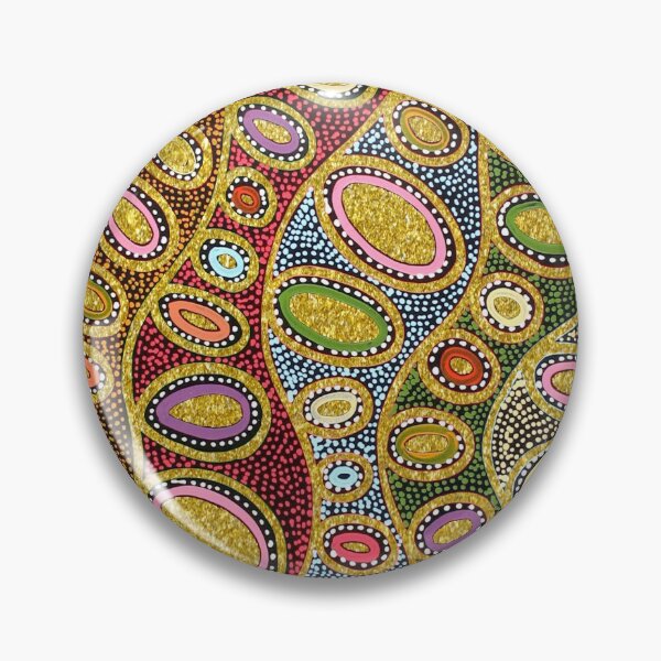 Item preview, aboriginal australian dot painting aboriginal art designed and sold by virillanissa.