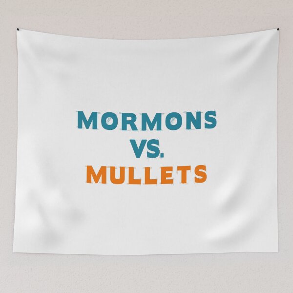Item preview, Mormons vs Mullets designed and sold by rayla1424.