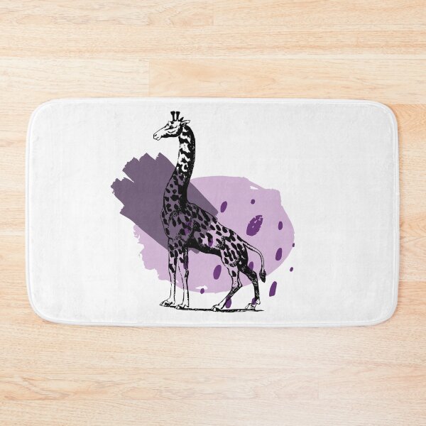 Item preview, Boho Safari Giraffe Purple  designed and sold by BohoMoon.