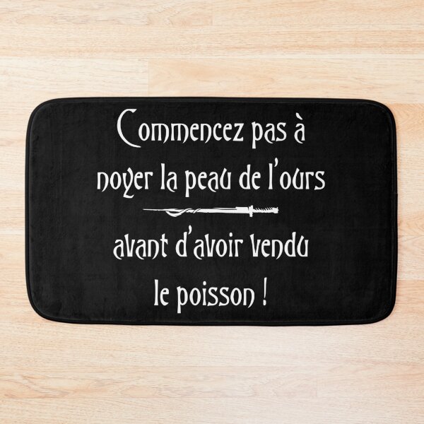 Item preview, Don't start drowning the bear skin - humor quote series designed and sold by rubislys.