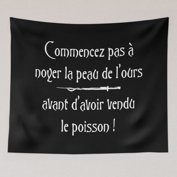Item preview, Don't start drowning the bear skin - humor quote series designed and sold by rubislys.