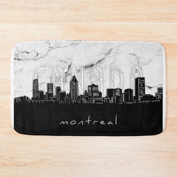 Item preview, montreal skyline marble designed and sold by BekimART2.