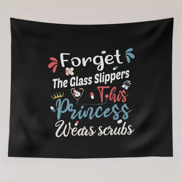 Item preview, Forget The Glass Slippers This Princess Wears Scrubs | gift for nurse designed and sold by ZAstore.