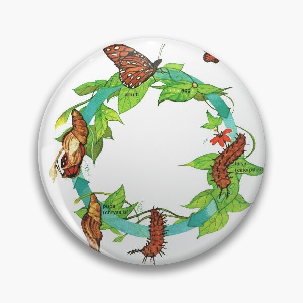 Item preview, Butterfly Wreath - Caterpillar Metamorphosis  designed and sold by elevens.