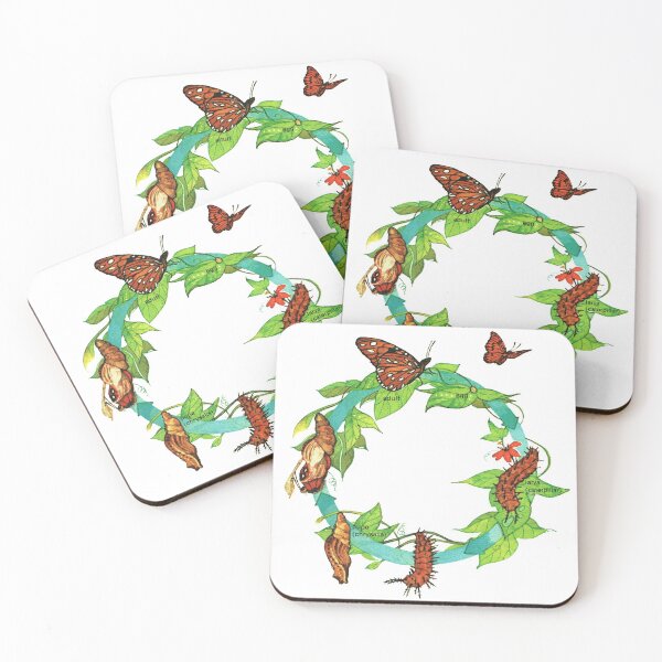 Item preview, Butterfly Wreath - Caterpillar Metamorphosis  designed and sold by elevens.