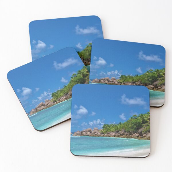 Item preview, Seychelles Beach | Indian Ocean Summer Vacation | Water Nature Photography designed and sold by KristinasPhotos.