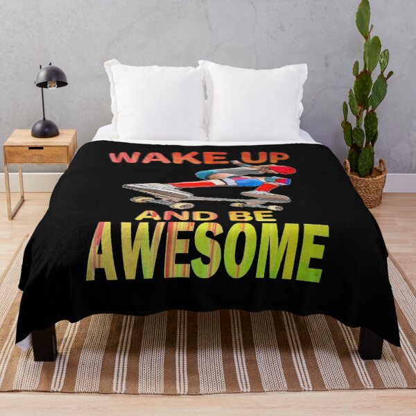 Item preview, Wake up and be awesome designed and sold by aktiveaddict.