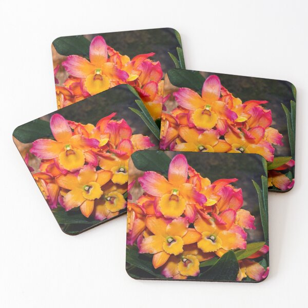 Item preview, Peach and Pink Orchids designed and sold by Rivercoatl.