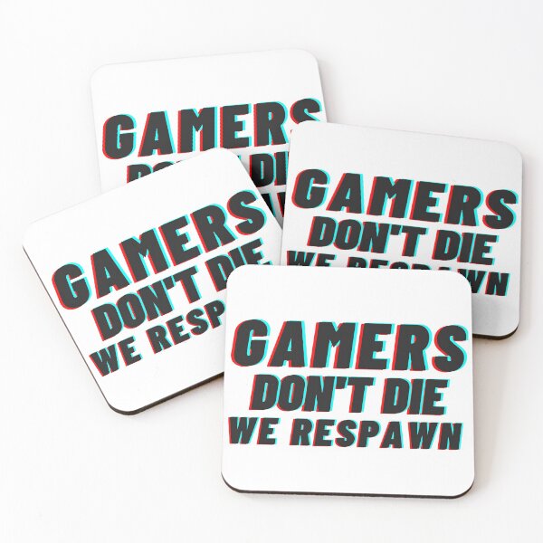 Item preview, Gamers Don't Die We Respawn video game designed and sold by Fabstire Co..