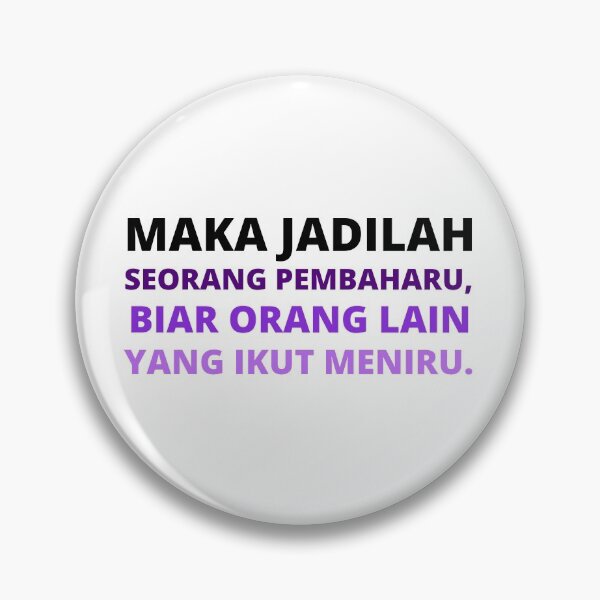 Item preview, maka jadilah seorang pembaharu biar orang lain yang ikut meniru designed and sold by BousboulaStorie.