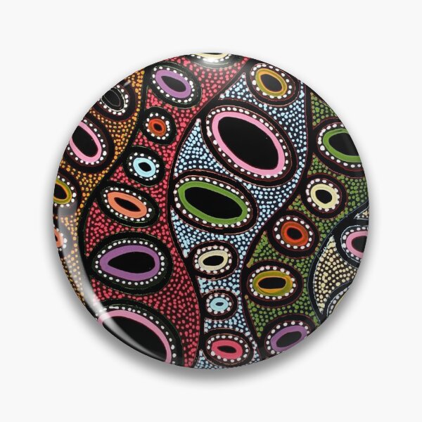 Item preview, aboriginal australian dot painting aboriginal art designed and sold by virillanissa.