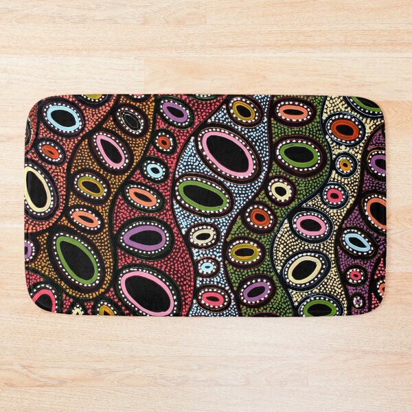 Item preview, aboriginal australian dot painting aboriginal art designed and sold by virillanissa.