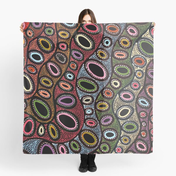 Item preview, aboriginal australian dot painting aboriginal art designed and sold by virillanissa.