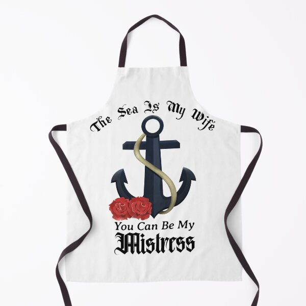 Item preview, The Sea Is My Wife - Anchor / Sailing Design designed and sold by 1chillin.