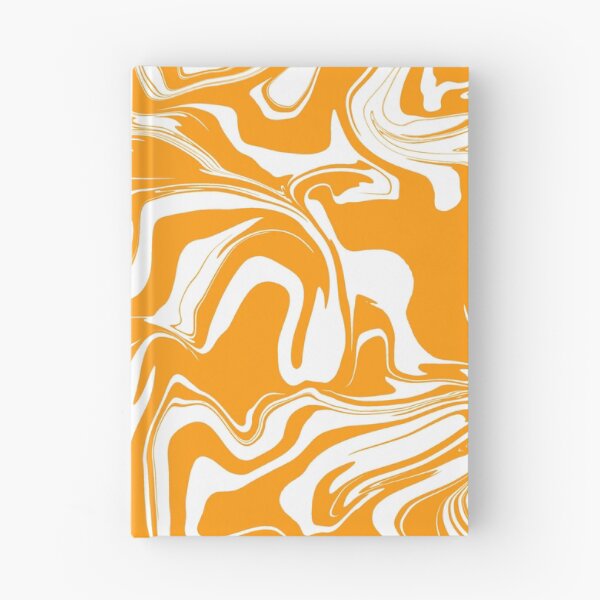 Artikelvorschau, Orange und weiße Marmorschmelze entworfen und verkauft von WildNClassyFun.