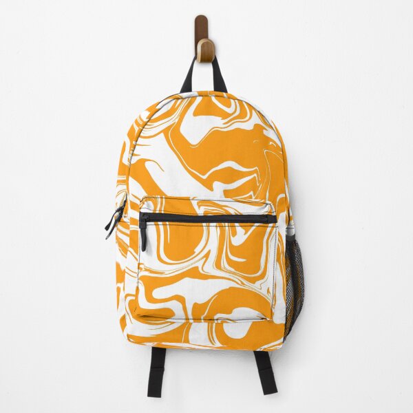 Item preview, Orange and White Marble Melt designed and sold by WildNClassyFun.