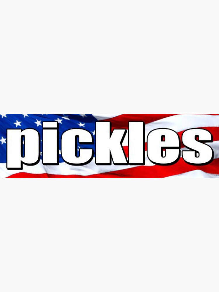 American Flag Pickleball Decal - Bumper Sticker – Pickleball Xtra