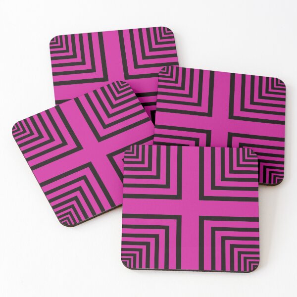 Item preview, Pink Corner Pattern designed and sold by miTeless seDign.
