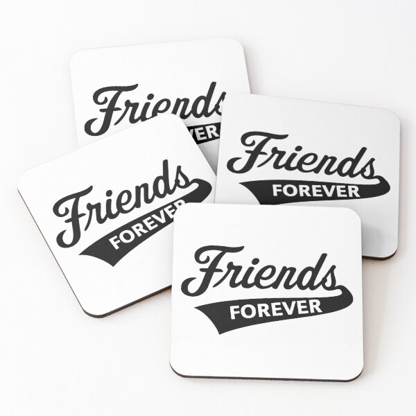 Item preview, Friends Forever (Friendship / Best Buddies / Black) designed and sold by MrFaulbaum.