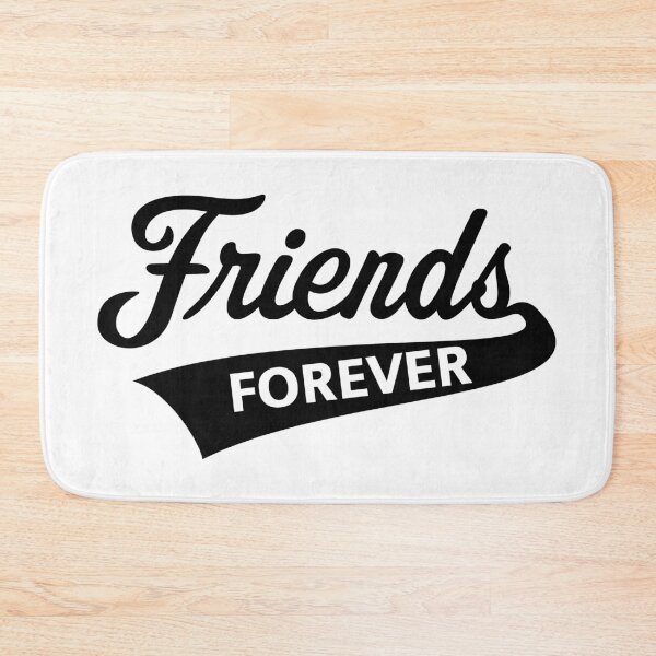 Item preview, Friends Forever (Friendship / Best Buddies / Black) designed and sold by MrFaulbaum.