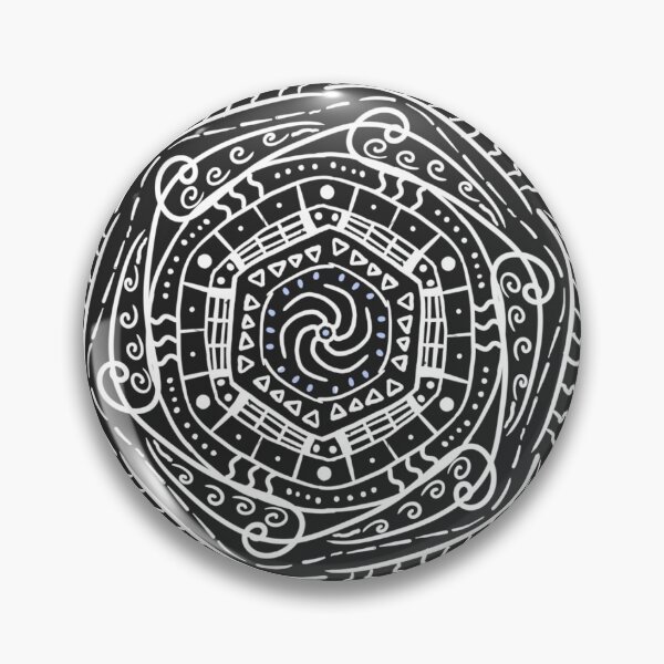 Item preview, Black and white mandala designed and sold by detipograf.