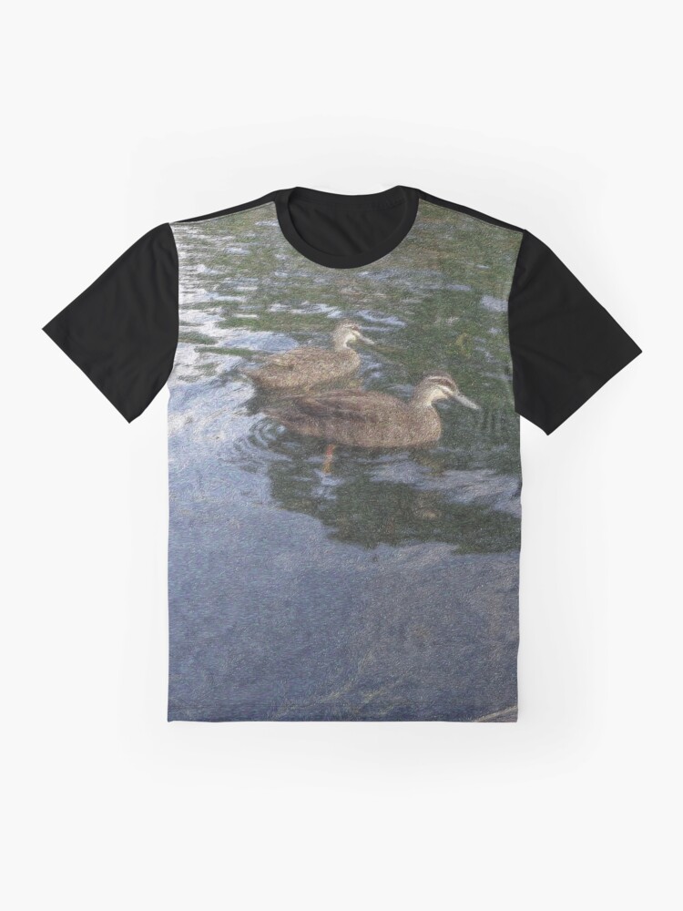 Alternate view of Duck Gogh Graphic T-Shirt