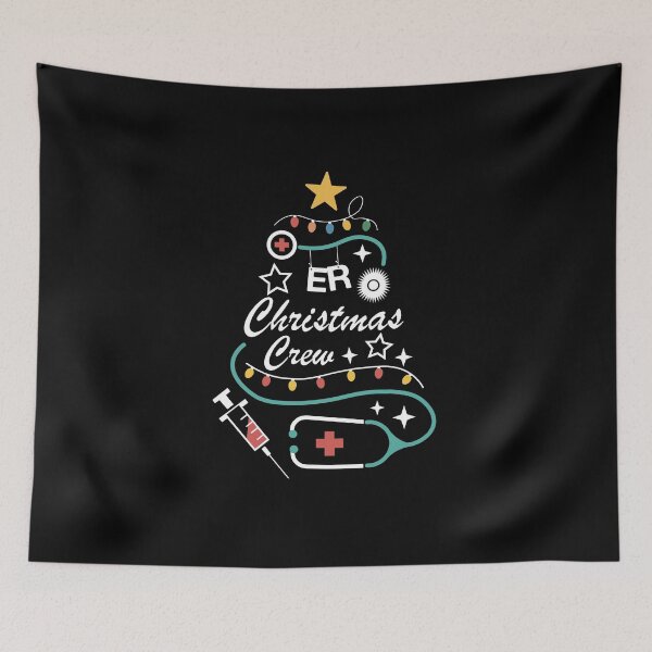 Item preview, Emergency room nurse christmas crew designed and sold by StyleHubDesign.