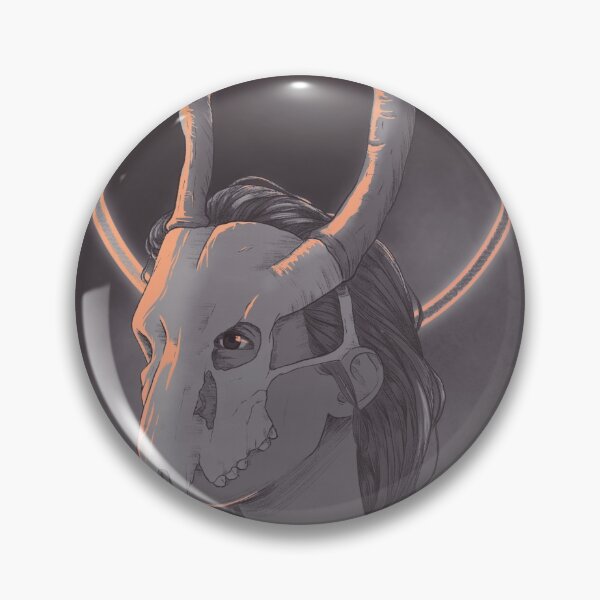 Item preview, Woman with deer skull - variant 4 designed and sold by AlexEyck.