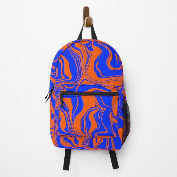 Item preview, Blue and Orange Abstract Melt designed and sold by WildNClassyFun.