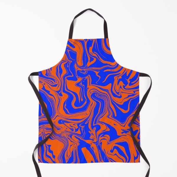 Item preview, Blue and Orange Abstract Melt designed and sold by WildNClassyFun.