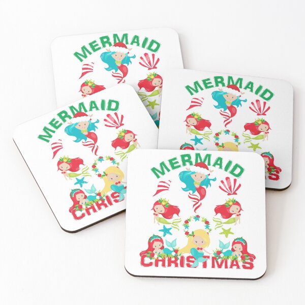 Item preview, Cute Mermaid Christmas designed and sold by Letters-Art.