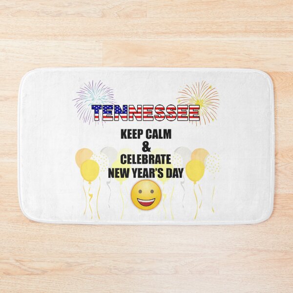 Item preview, Tennessee Keep Calm & Celebrate New Year Day | Tennessee Edition designed and sold by BestBash.