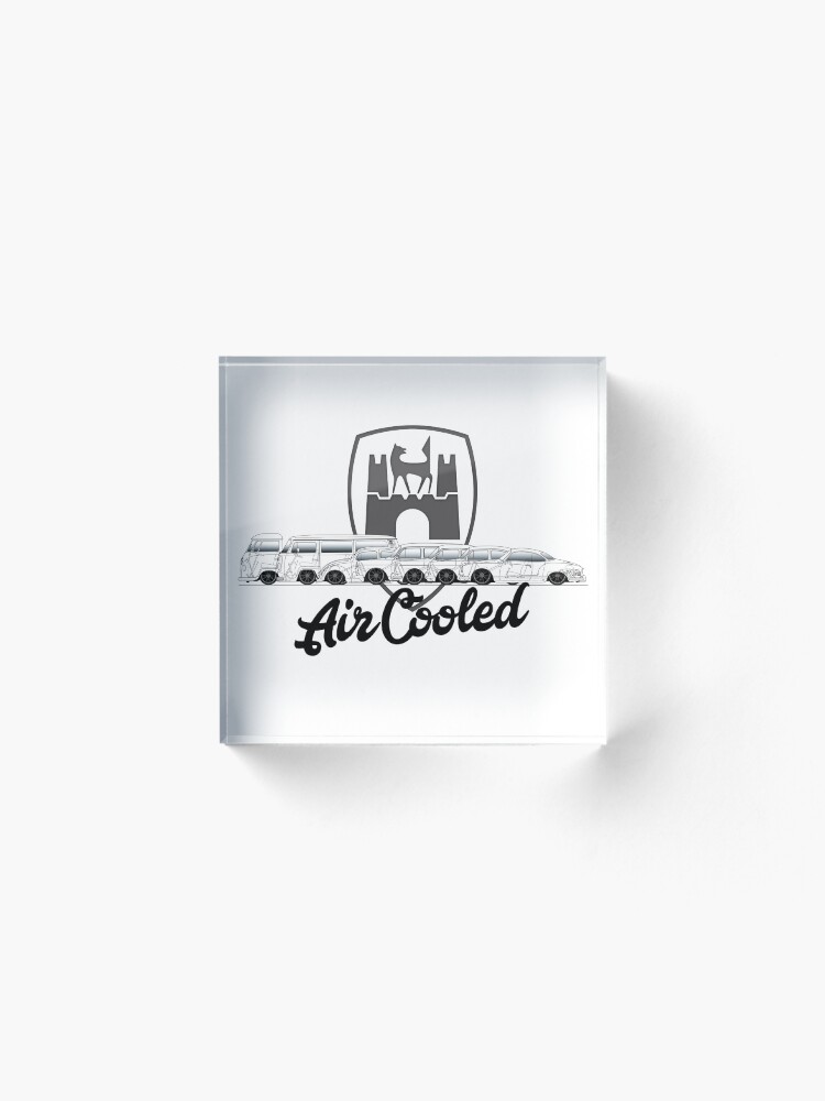 Alternate view of Aircooled Family Acrylic Block