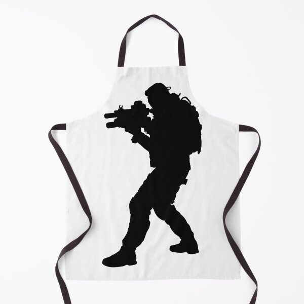 Item preview, Male soldier standing up and in full equipment and armament, fully automatic machine gun in hand such as the special forces, marines army and ksk, GRU, Sajeret. Isolated realistic silhouette designed and sold by Marcin Adrian.