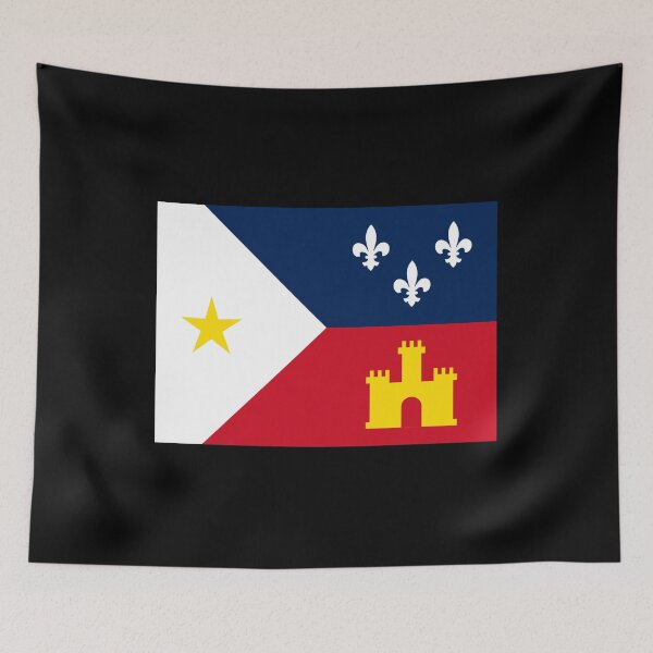 Item preview, Acadiana flag lousiana french designed and sold by mikoala50.