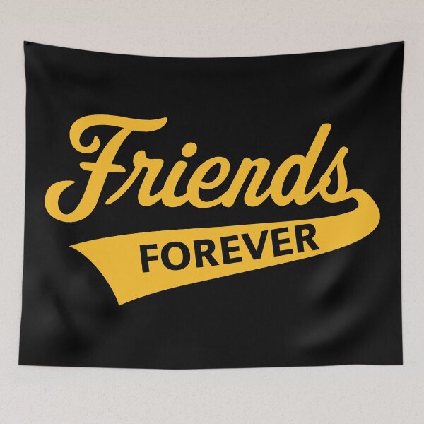 Item preview, Friends Forever (Friendship / Best Buddies / Orange) designed and sold by MrFaulbaum.