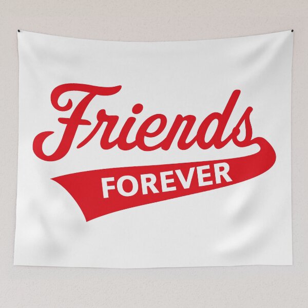 Item preview, Friends Forever (Friendship / Best Buddies / Red) designed and sold by MrFaulbaum.