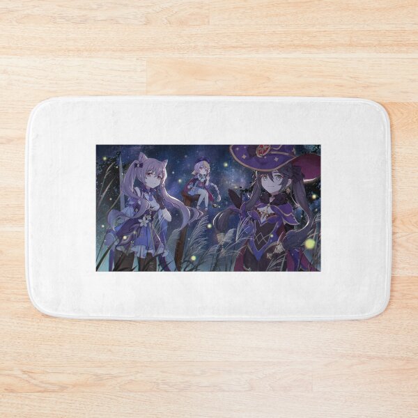 Item preview, Keqing, Mona, and Qiqi designed and sold by mycookies8u.