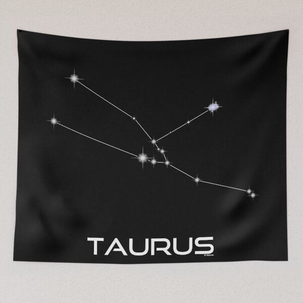 Item preview, Star Constellation Taurus Bull Astronomy Zodiac designed and sold by 7T-Designs.