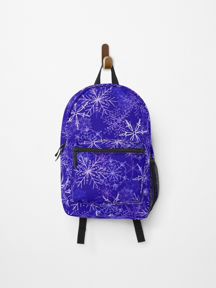 Thumbnail 1 of 3, Backpack, Snowflakes Pattern designed and sold by Irinapol.