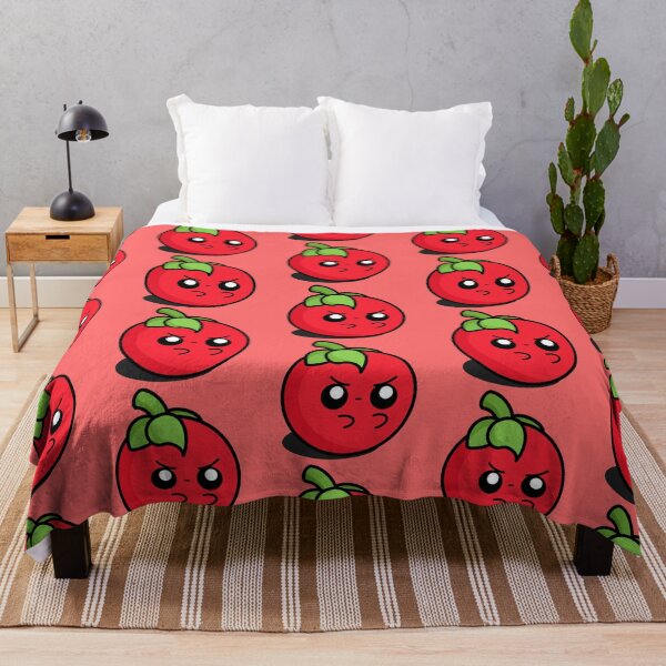 Item preview, Cute Cartoon Tomato Angry designed and sold by cookingwithten.