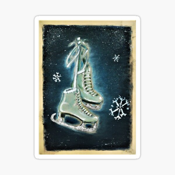 Patins de Glace Sticker