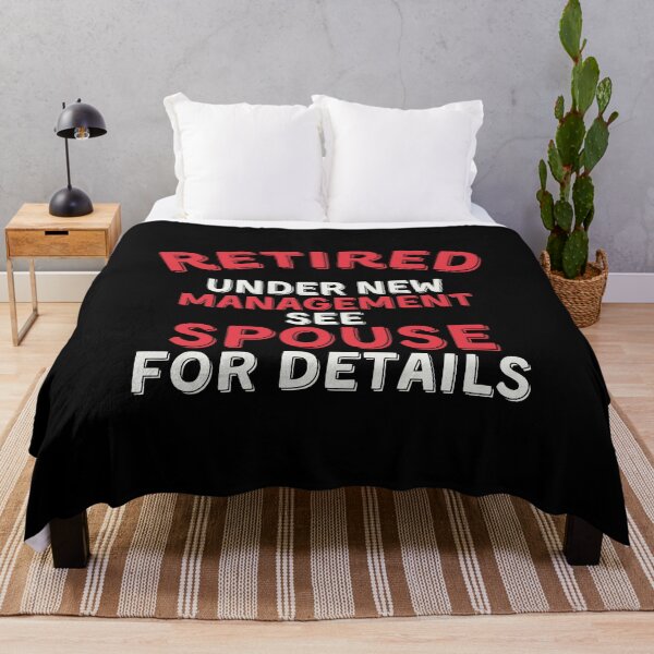 Item preview, Retired Under New Management See Spouse for Details 2021 designed and sold by kindxinn.