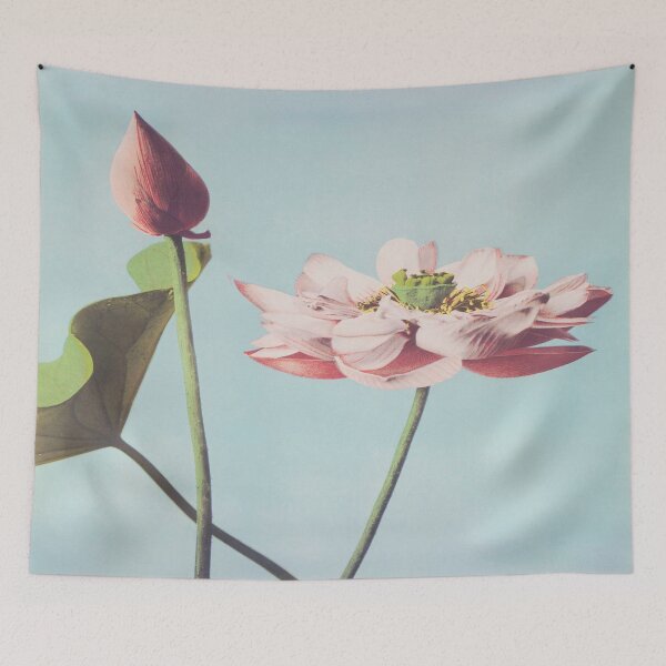 Item preview, Vintage Japanese picture of Lotus flower designed and sold by katakania.