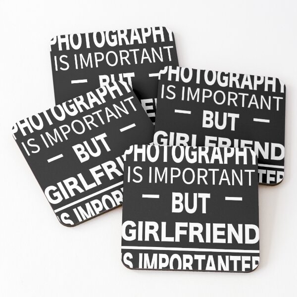 Item preview, Photography is important but girlfriend is imortanter Gift - Digital illustration designed and sold by oldiesdays  ★★★★★.