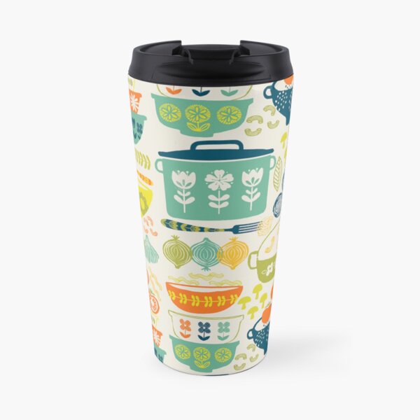 Vintage Kitchen Travel Mug