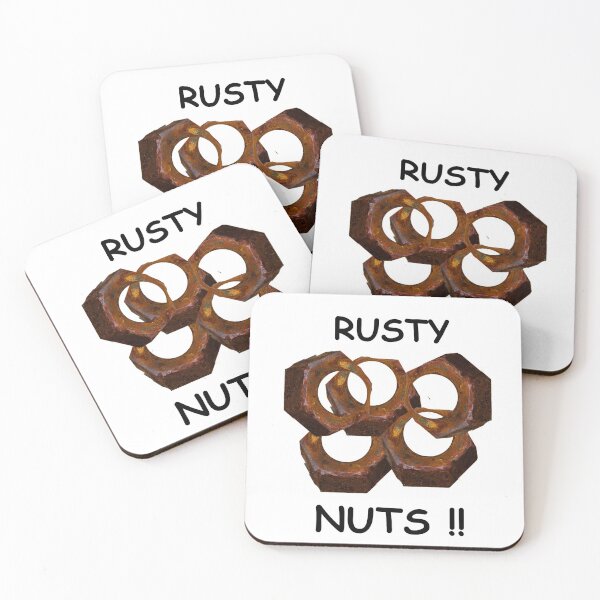 Item preview, Rusty Nuts designed and sold by BeautonFashions.